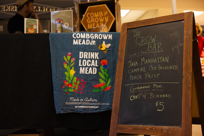Auburn's first Crow Cawcus on Saturday, Feb. 21, featured different local food and drink businesses.