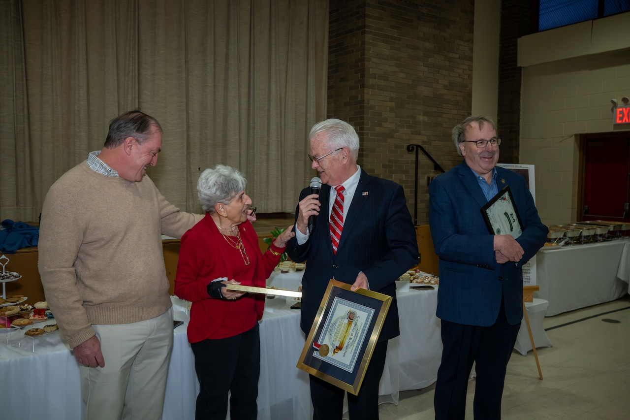 Josephine Giordano's 70th anniversary as organist and choir master at St. Michael’s R.C. Church in Mariners Harbor