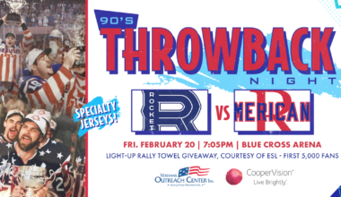 JOIN THE AMERKS FOR ‘90s THROWBACK NIGHT FEBRUARY 20