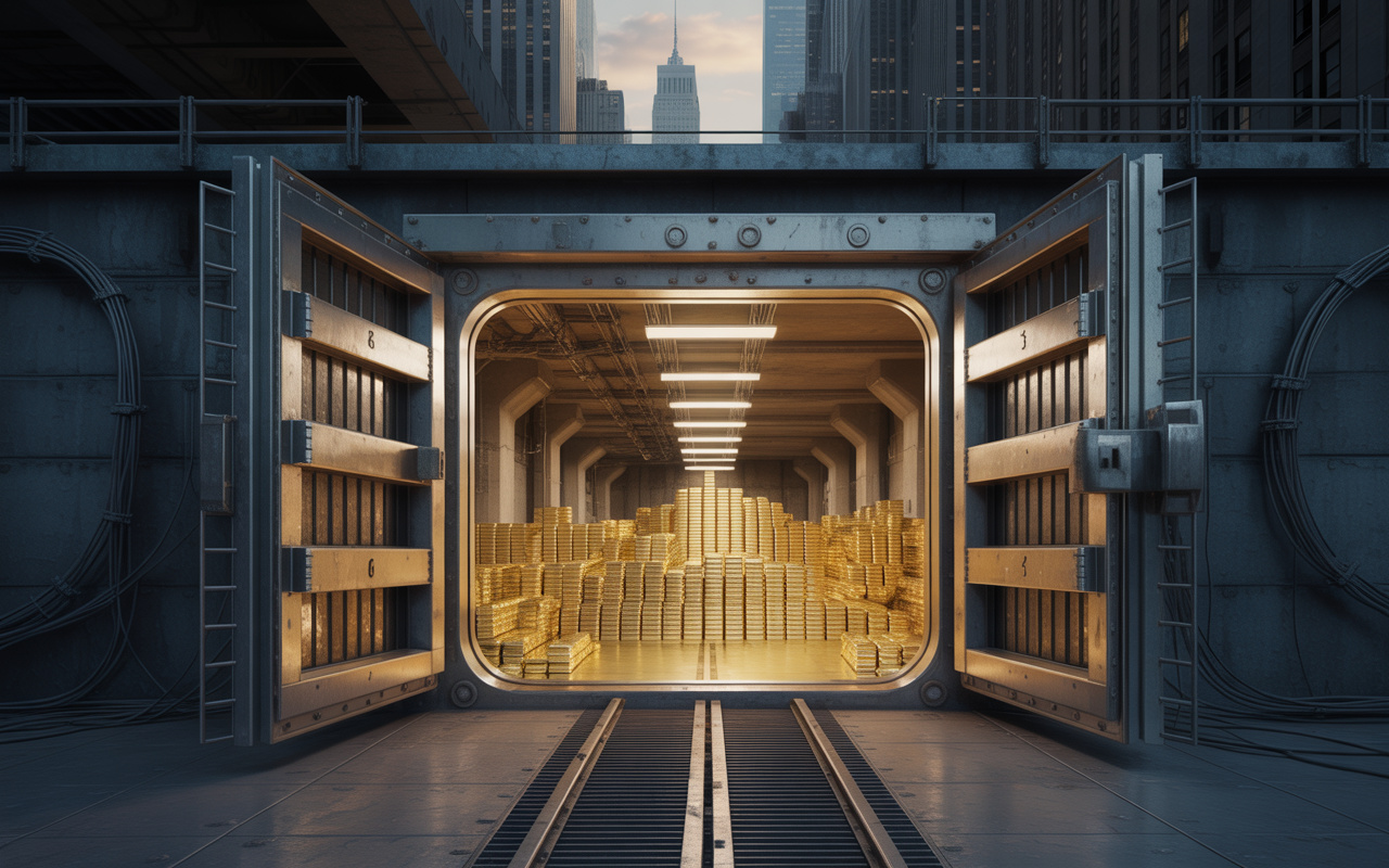 The vault that holds trillions doesn