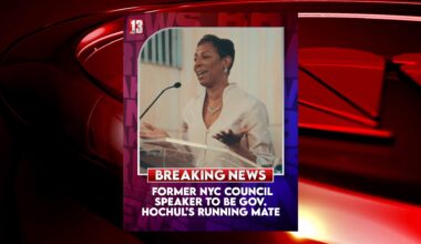 Former NYC Council Speaker to be Gov. Hochul's running mate