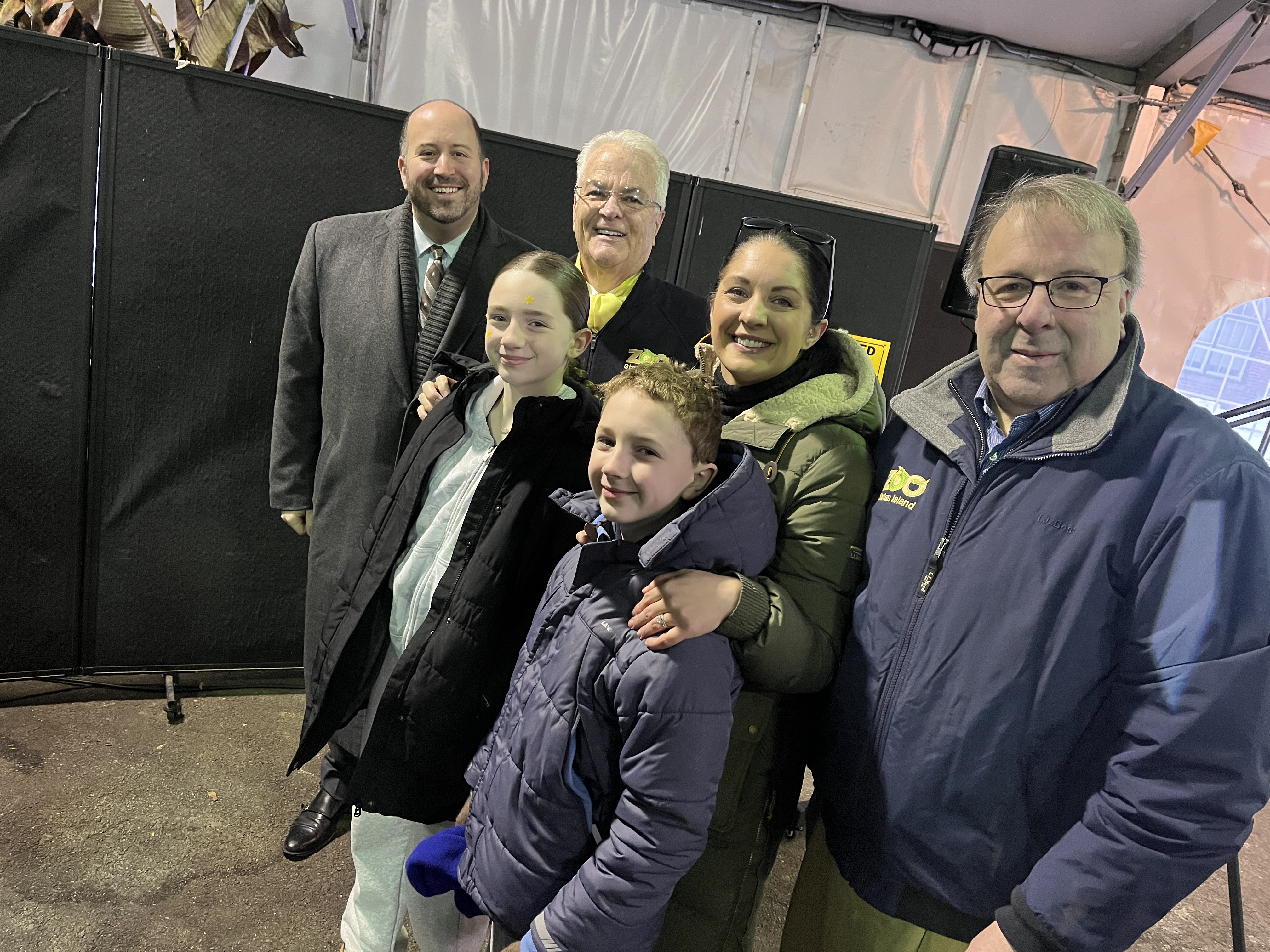 Seen here at the 2026 Groundhog Day event at the Staten Island Zoo are local elected officials and zoo supporters. (Advance/SILive.com | Jan Somma-Hammel)