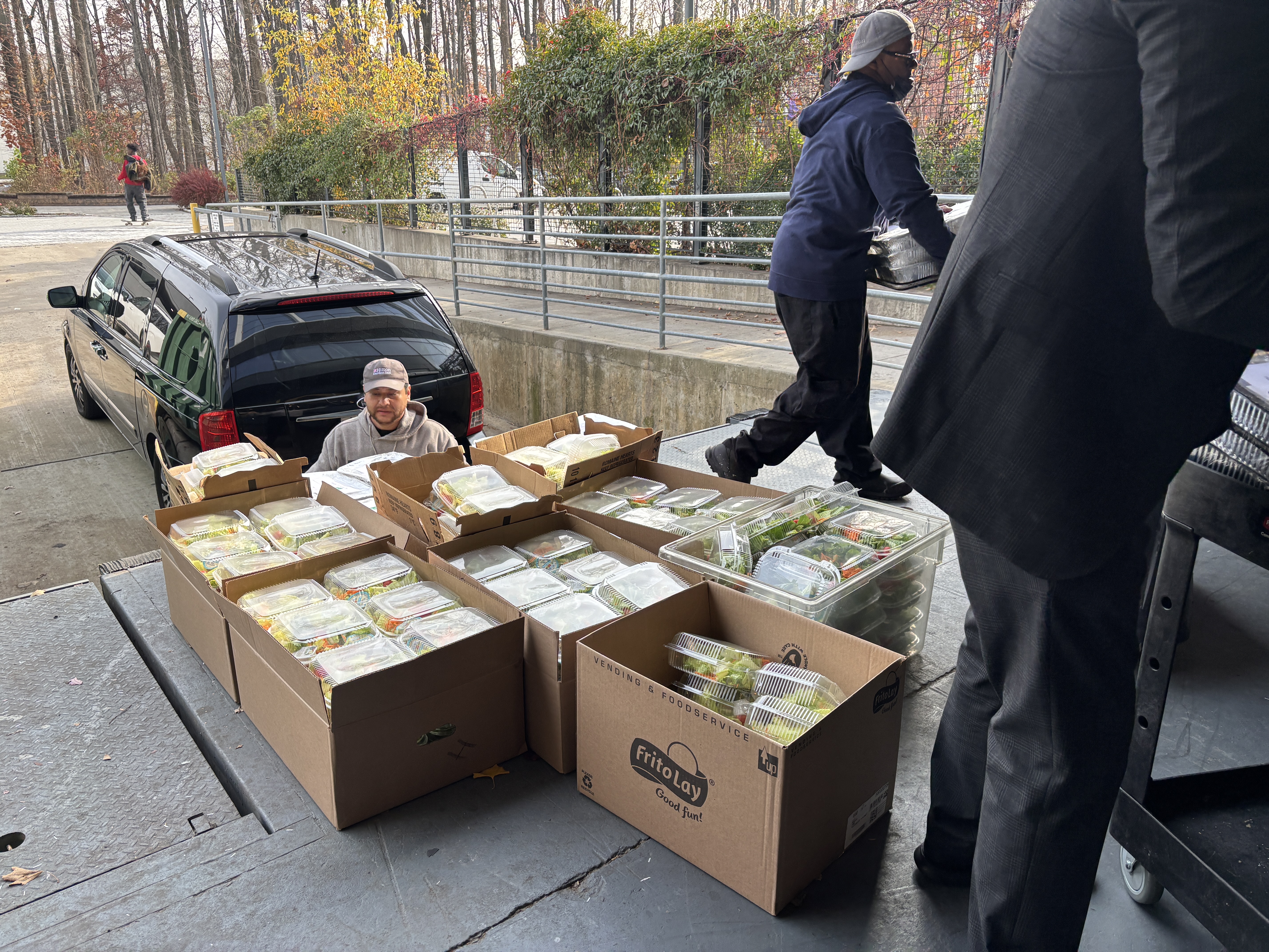 The Nicotras’ “Dinner Is On Me!” initiative provides free, family‑style meals to every student at The Young Women’s Leadership School on Staten Island, delivered through their partnership with ReThink Food and prepared by their social‑enterprise eatery, Pienza Brick Oven Pizza Café. The program ensures that students bring home well‑balanced dinners twice a month, a quiet but powerful extension of the Nicotras’ long tradition of feeding and supporting their community.