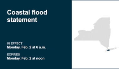 NY weather: Coastal flood statement issued for Queens and Nassau County for Monday