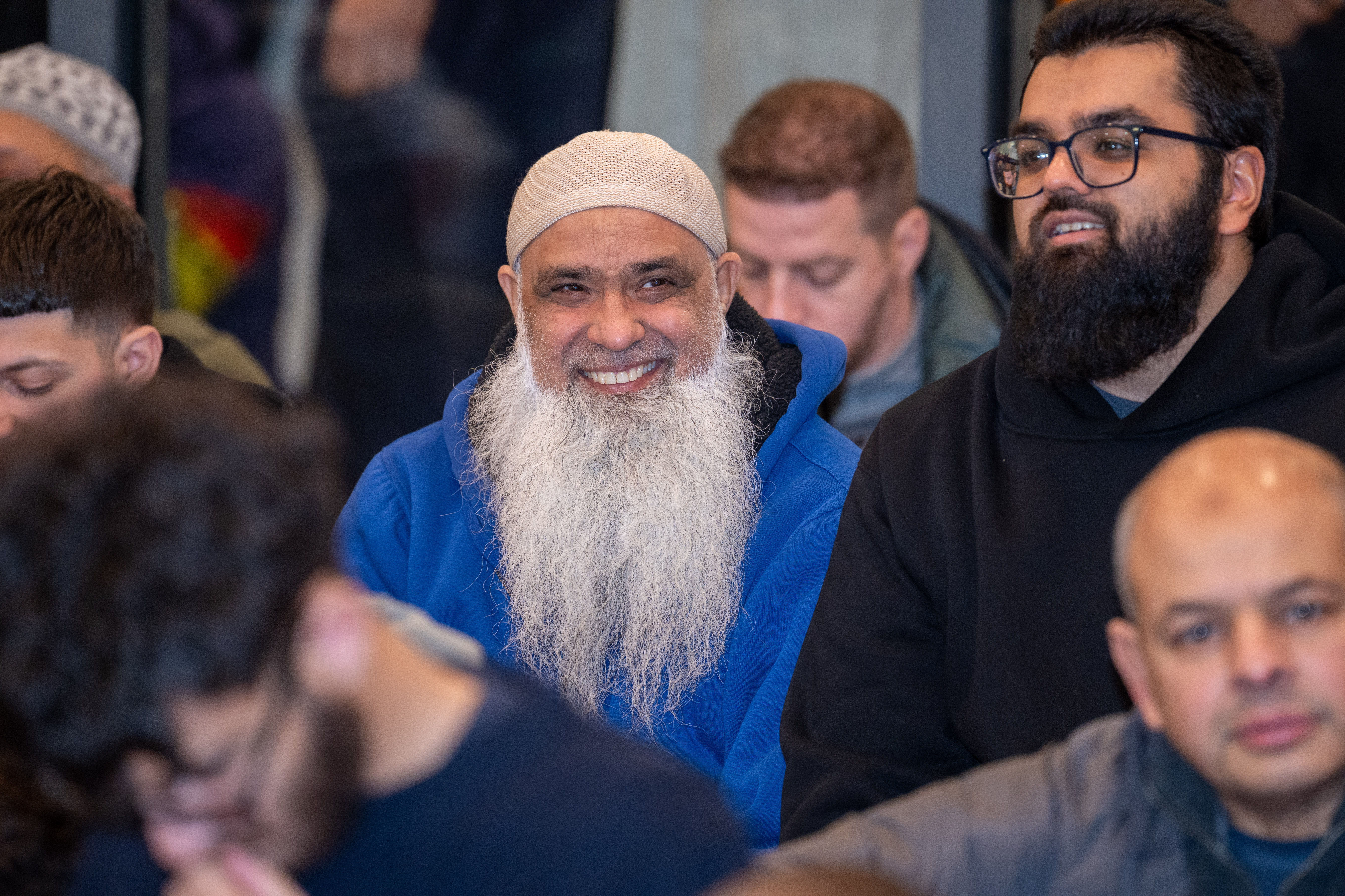 Members of the Muslim American Society of Staten Island gathered to celebrate Ramadan in their newly expanded community center in Dongan Hills on Tuesday, February 17, 2026. (Owen Reiter for the Advance/SILive.com)