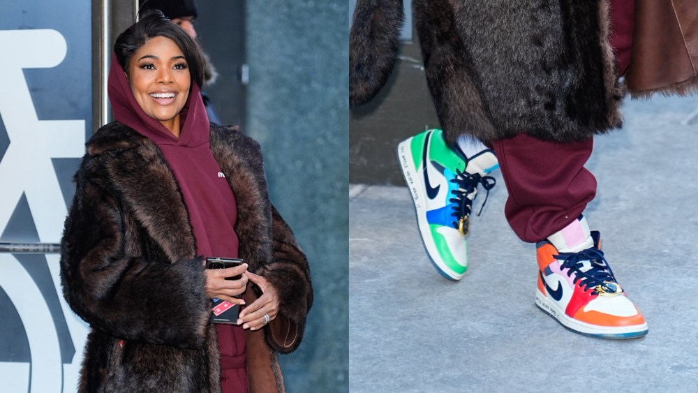 Gabrielle Union is seen on Feb. 4, 2026 in New York City.