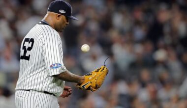 New York Yankees to retire CC Sabathia's No. 52 on Sept. 26