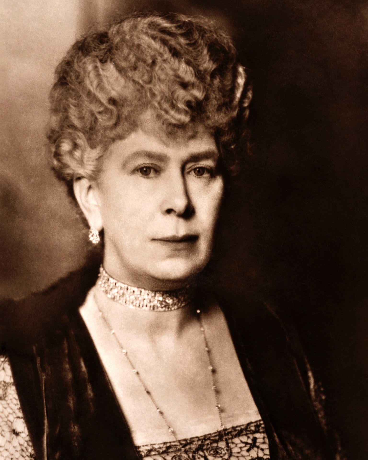 Queen Mary of Teck, wife of King George V, circa 1920. (Popperfoto/Getty Images)