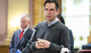 Former Jersey City Mayor Steve Fulop brings the fight against antisemitism to NYC’s business community