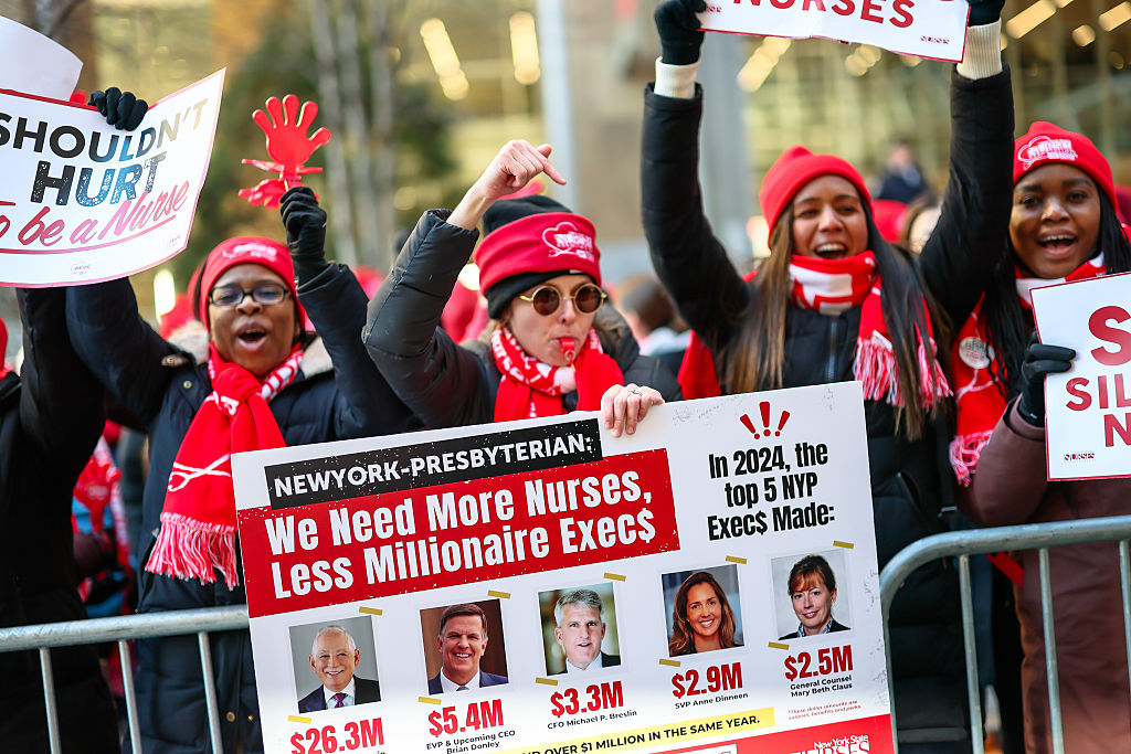 At NYC’s Richest Hospital, 4,200 Nurses Are Still on Strike