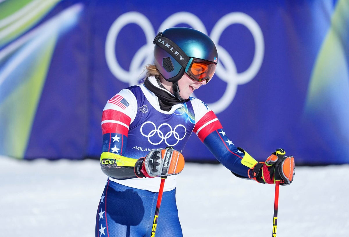 Mikaela Shiffrin misses podium in giant slalom as Olympic drought continues