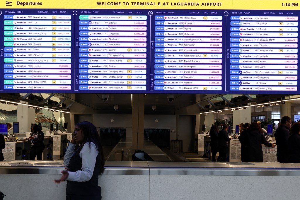 NYC flight cancellations, train delays stretch into Tuesday