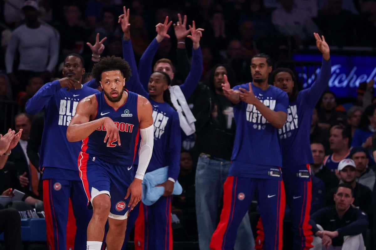Pistons cap season sweep of Knicks with blowout at Madison Square Garden