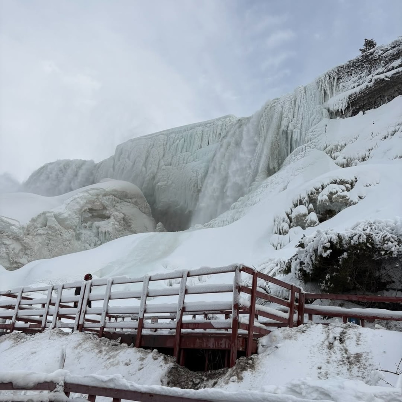 Frozen waterfalls of Upstate New York