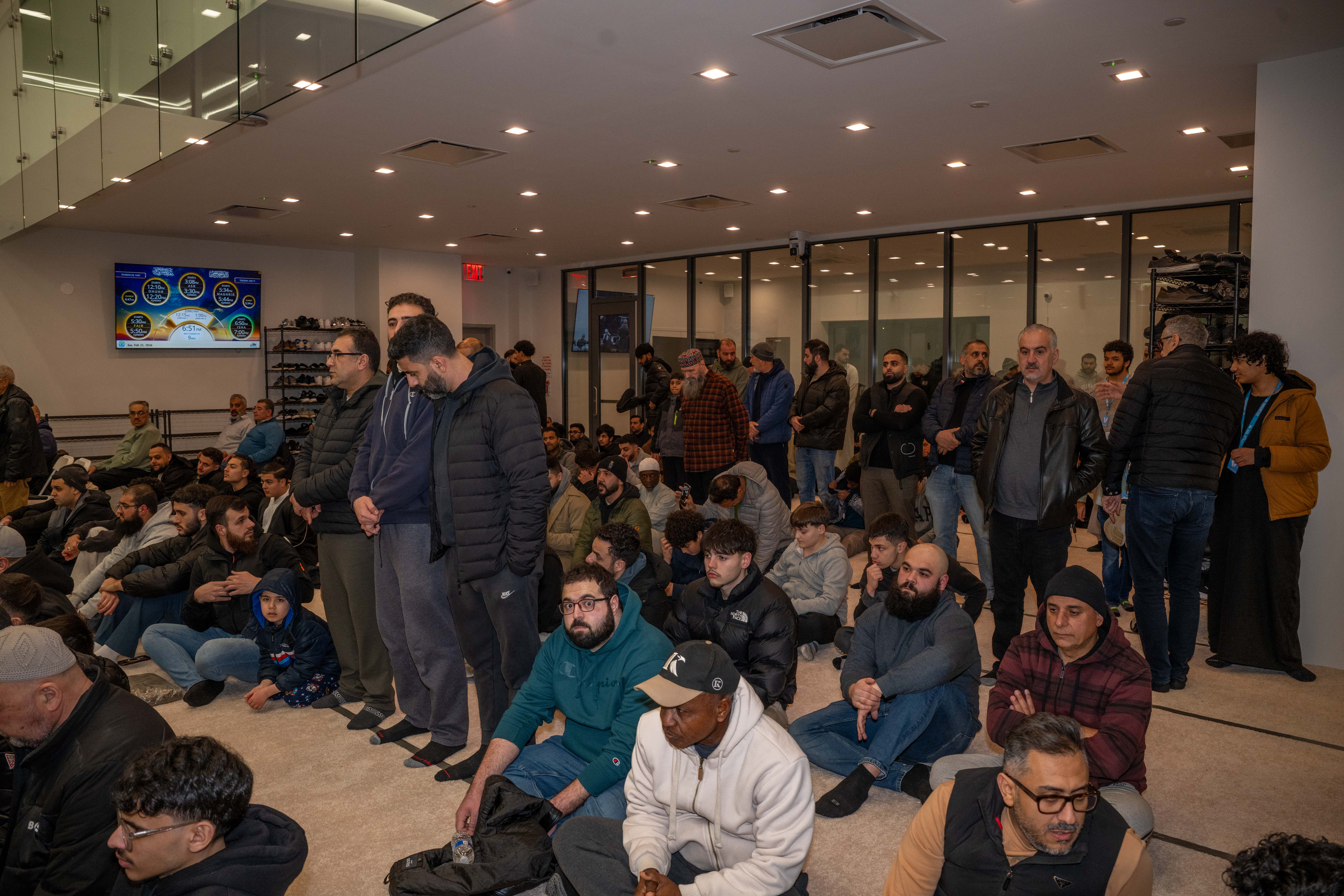 Members of the Muslim American Society of Staten Island gathered to celebrate Ramadan in their newly expanded community center in Dongan Hills on Tuesday, February 17, 2026. (Owen Reiter for the Advance/SILive.com)
