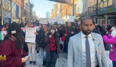 Students from 4 Jersey City high schools walk out and march to protest ICE