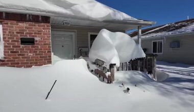 Man found dead buried in snow at a complex for people 55 and older