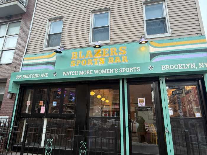 blazers sports bar exterior