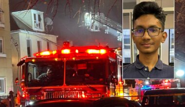 Man who ran into Queens fire to 'save mom' clings to life after suffering horrific burns