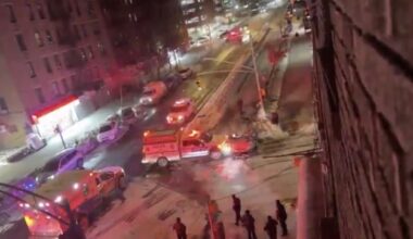 Norwood: Occupant of Overturned Car on East Gunhill Road Freed in Early Hours of Sunday Feb. 8