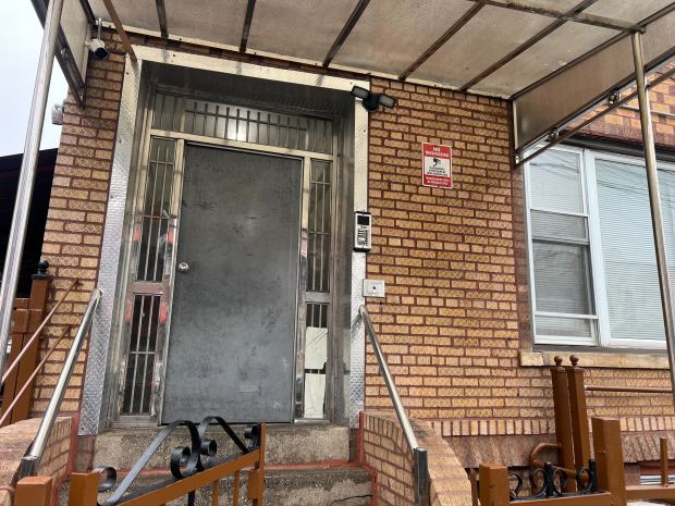 Jarell Sutton was shot to death and a second man wounded inside a Brooklyn apartment building on Euclid Ave. near Pitkin Ave. in East New York, Brooklyn, early Tuesday, Feb. 17, 2026. (Emma Seiwell / New York Daily News)