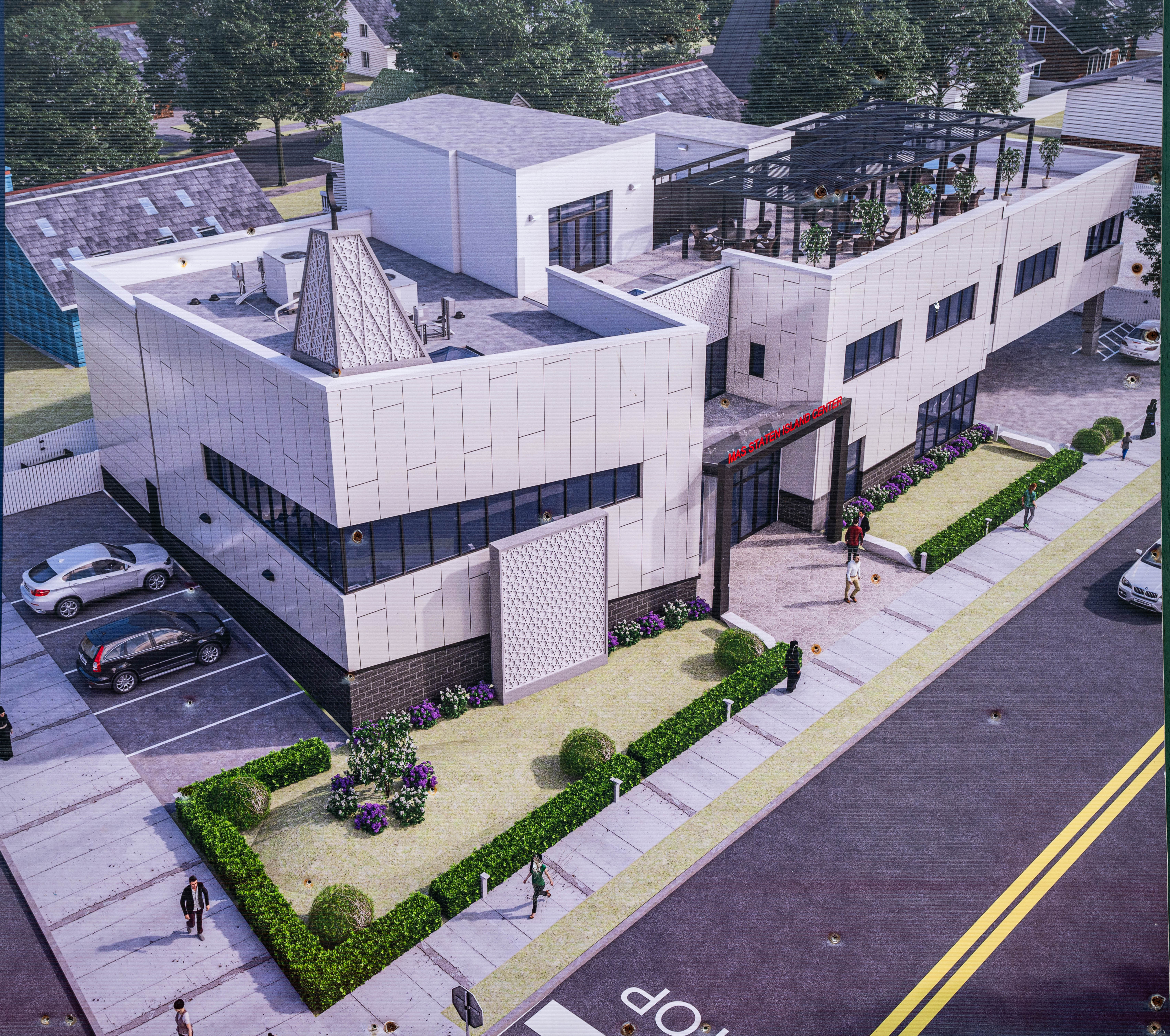 Members of the Muslim American Society of Staten Island celebrate Ramadan in their newly expanded community center in Dongan Hills on Tuesday, February 17, 2026. (Owen Reiter for the Advance/SILive.com)