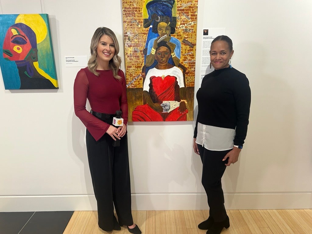 Newfields hosts Queens of Art Collective exhibition - Indianapolis News | Indiana Weather | Indiana Traffic