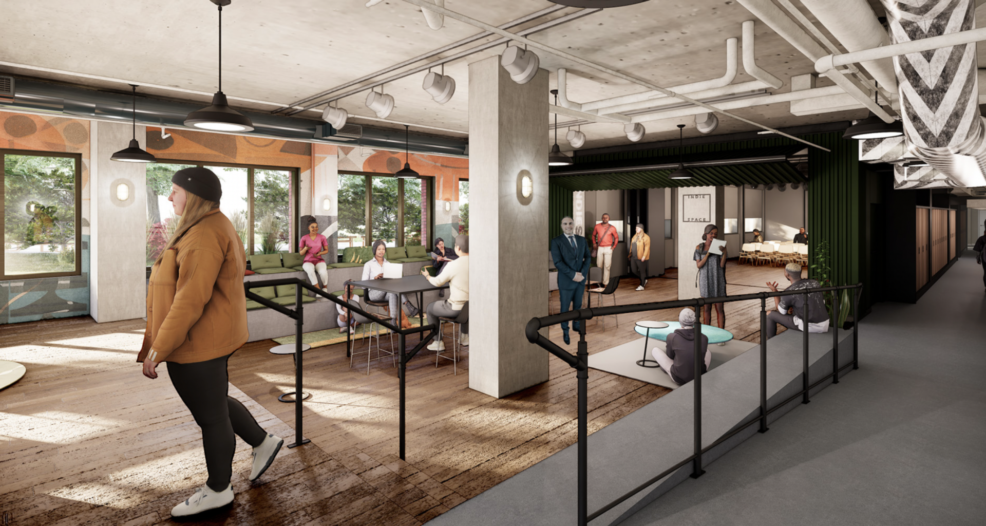 Above the Rails, A Home for Artists — IndieSpace Comes to 10th Avenue