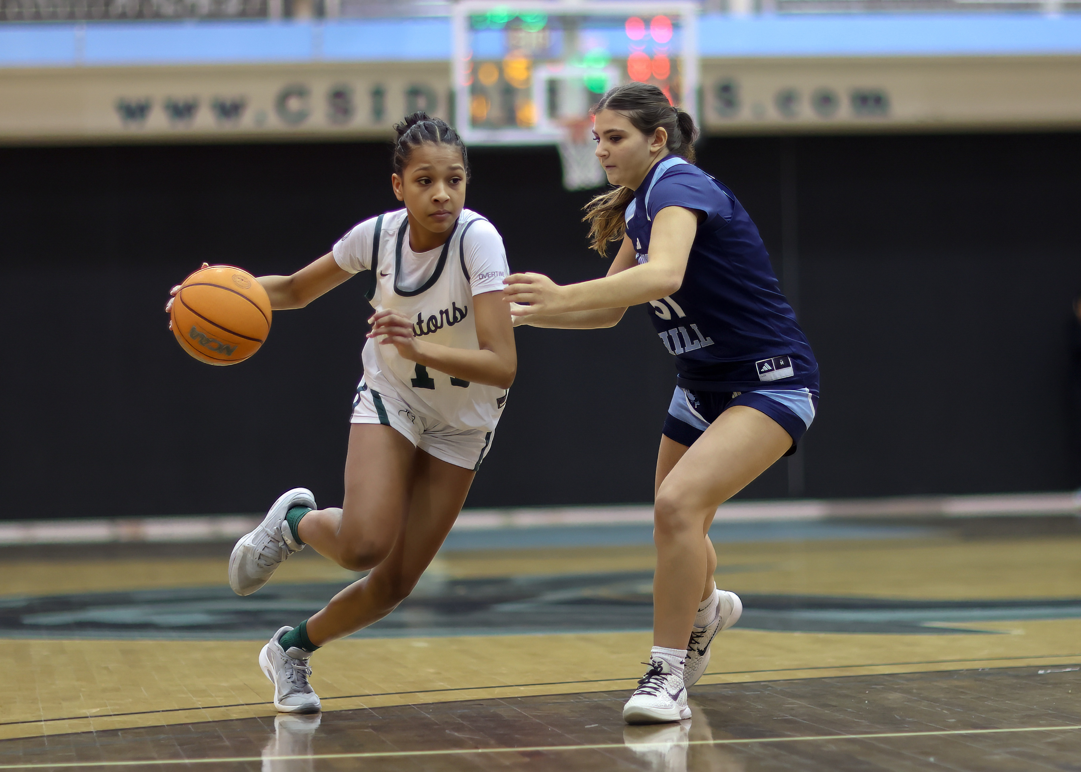 St. Joseph Hill plays Notre Dame Academy in the CHSAA Archdioscesan AA playoff semifinal at the College of Staten Island in Willowbrook on Thursday, Feb. 19, 2026. (Advance/SILive.com | Jason Paderon)