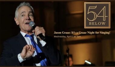 Event Logo: Jason Graae Its a Graae Night for Singing April 1 2026 720 x 450 px