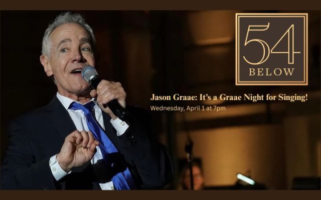 Event Logo: Jason Graae Its a Graae Night for Singing April 1 2026 720 x 450 px