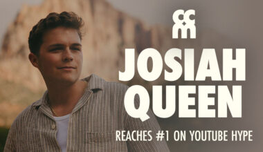Josiah Queen Hits #1 on YouTube Hype Leaderboard – CCM Magazine