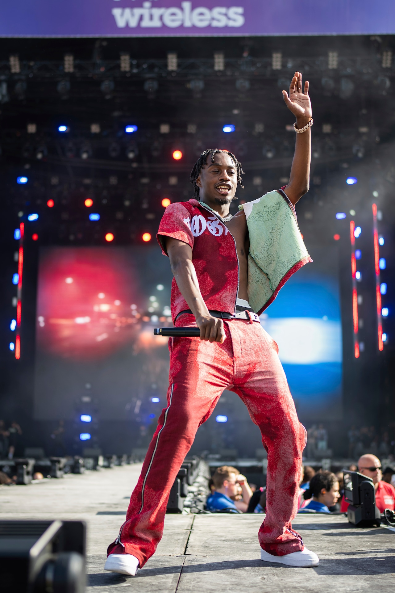 Lil Tjay performs in London