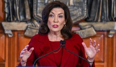 Gov. Kathy Hochul allows early bar opening for Olympic hockey amid blizzard