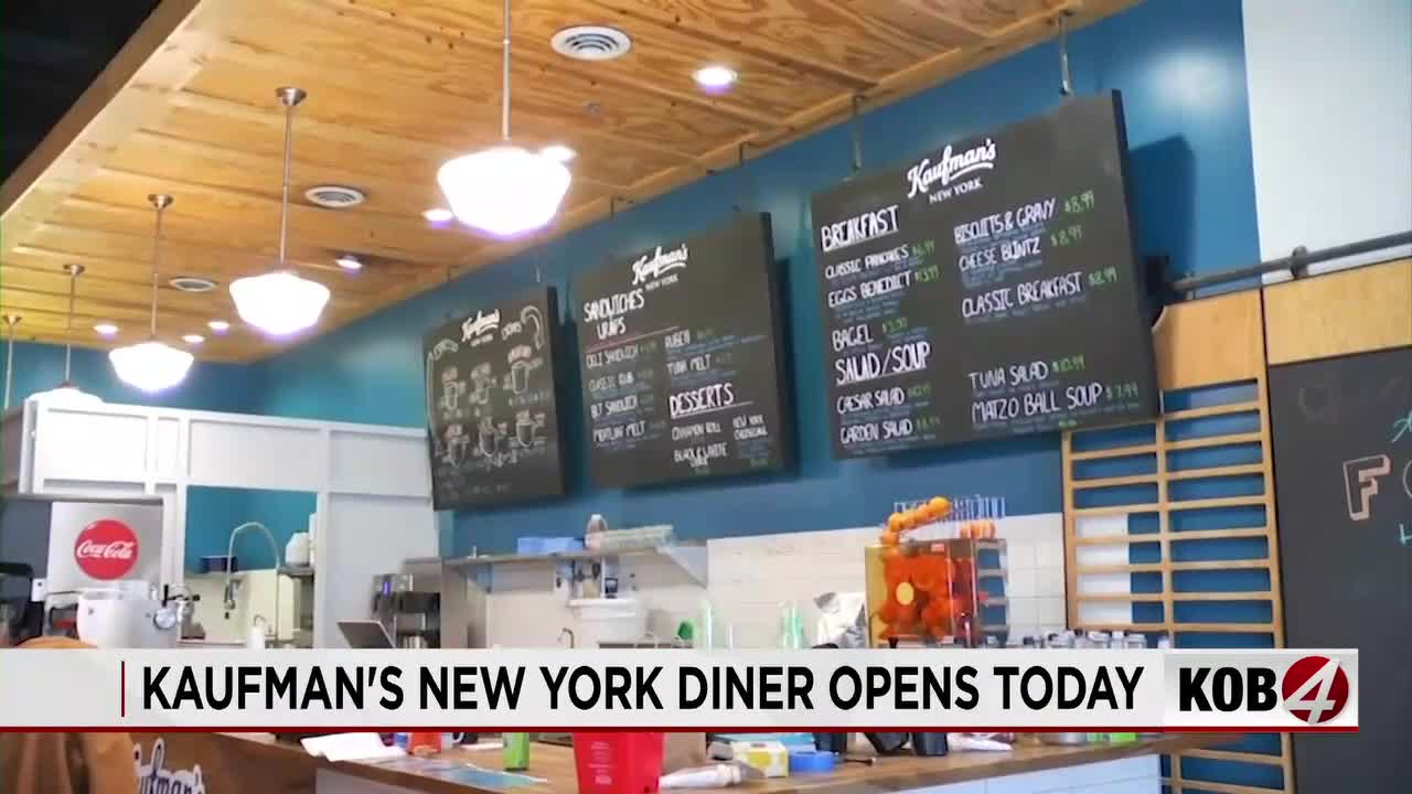 Kaufman's New York Diner to open Friday in downtown Albuquerque
