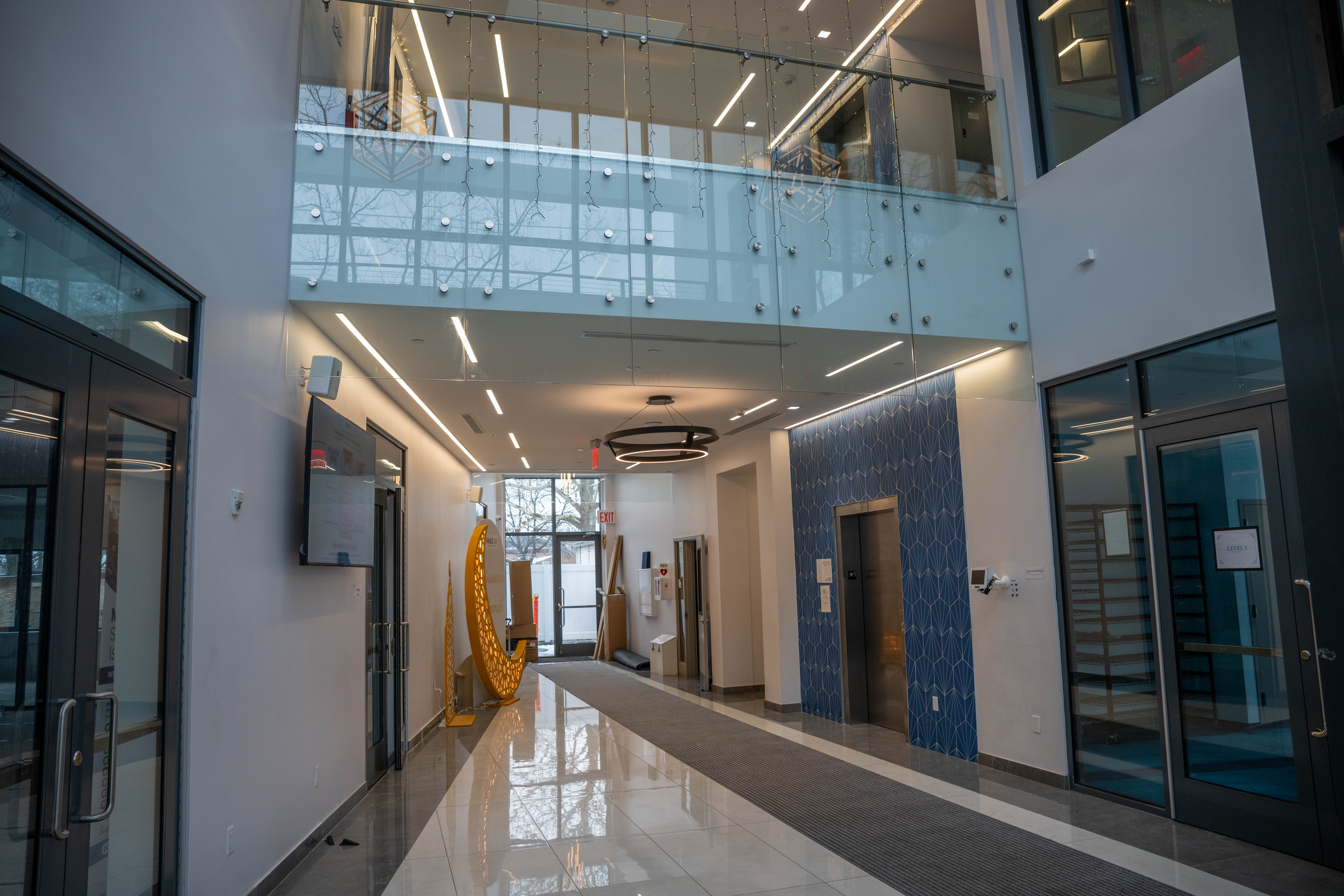 Members of the Muslim American Society of Staten Island celebrate Ramadan in their newly expanded community center in Dongan Hills on Tuesday, February 17, 2026. (Owen Reiter for the Advance/SILive.com)