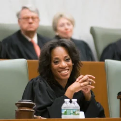 U.S. District Judge LaShann DeArcy Hall has a distinguished legal career in commercial litigation and public service. Brooklyn Eagle photo by Robert Abruzzese.