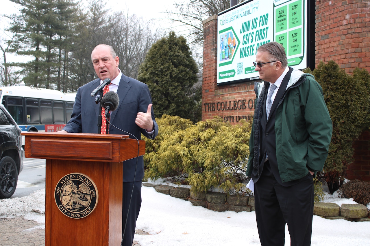 ‘It’s a really dumb idea.’ BP slams plan to put affordable housing on College of Staten Island campus