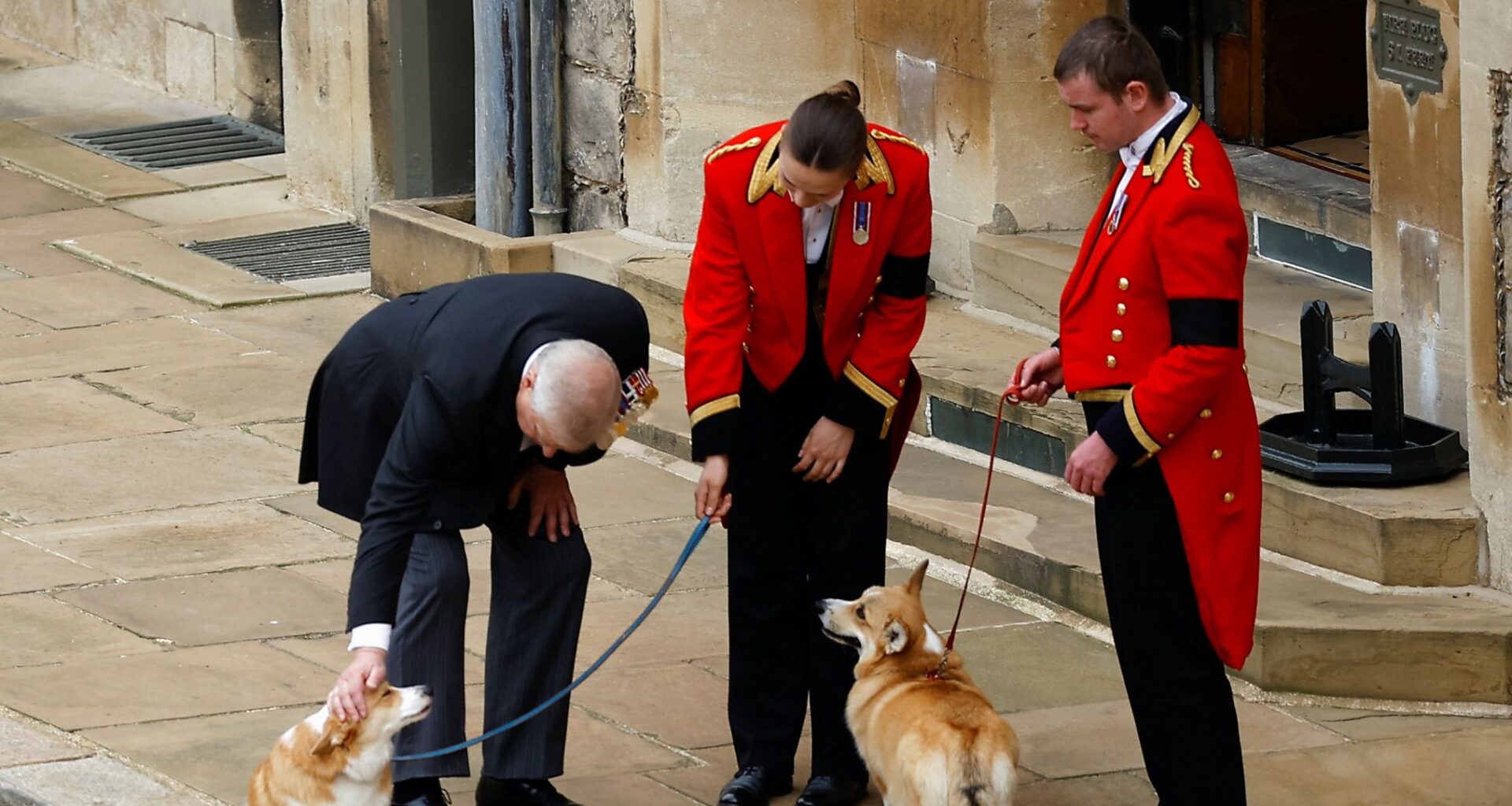 Queen Elizabeth's Corgis Appear to Have Moved With Andrew