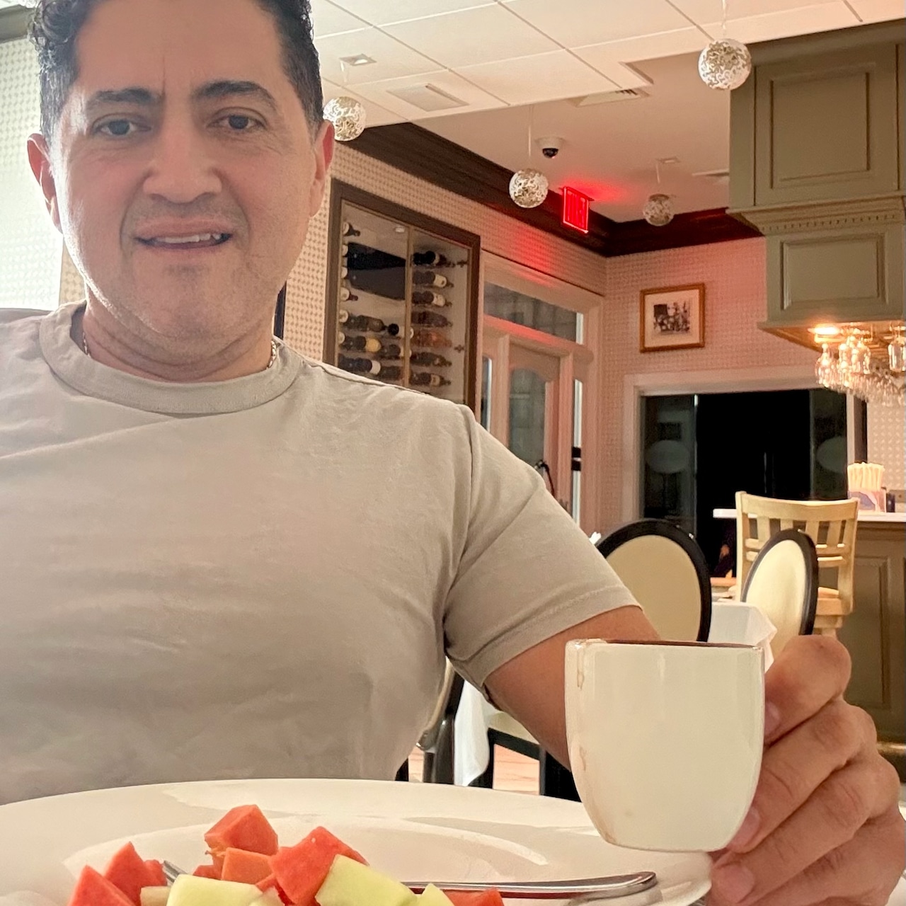 Snow blizzard restaurant owners