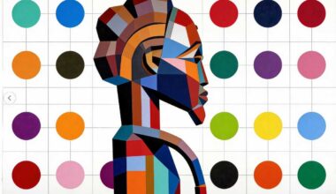 King Paris shows the sovereignty of light through his contemporary masks on display in Manhattan