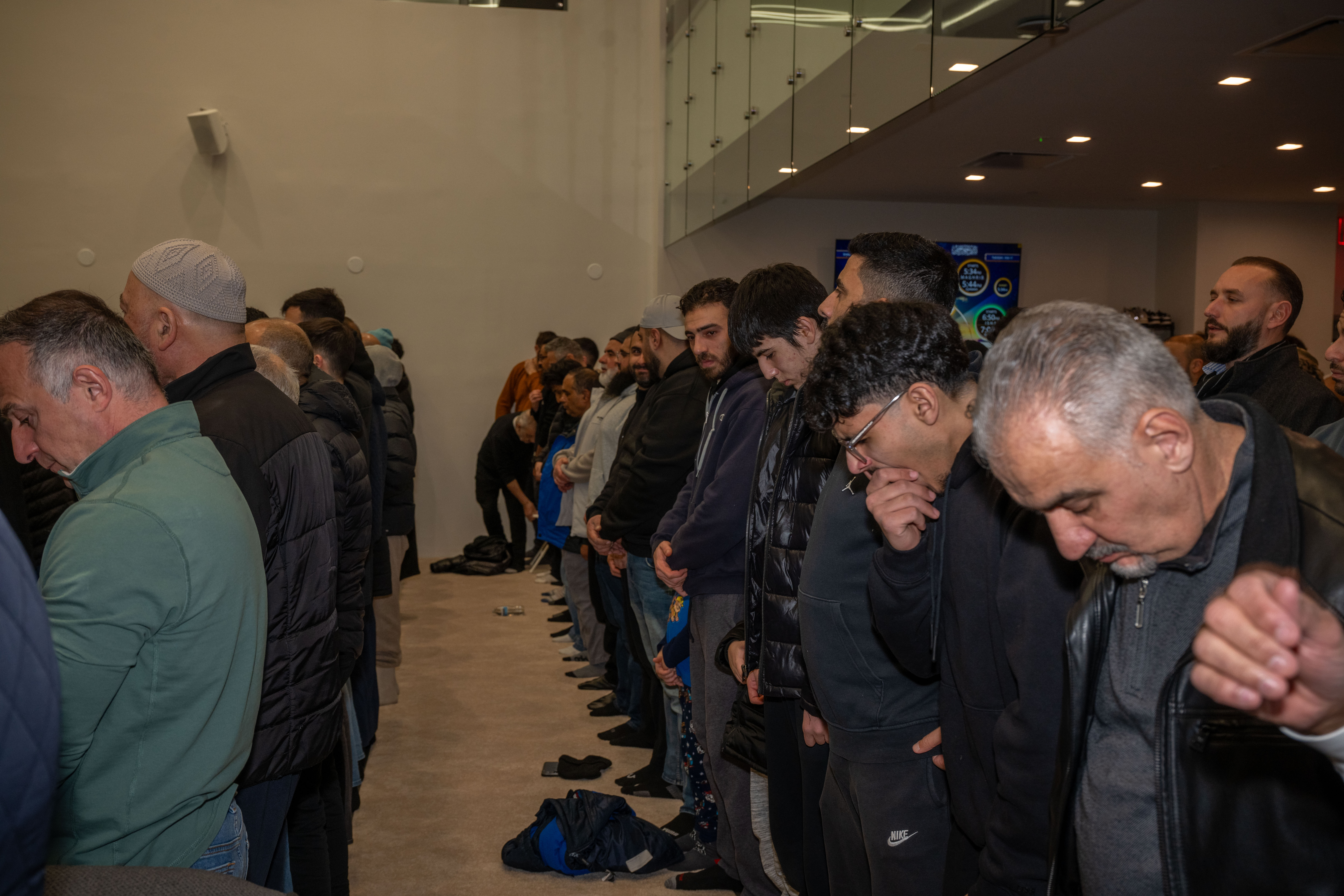 Members of the Muslim American Society of Staten Island gathered to celebrate Ramadan in their newly expanded community center in Dongan Hills on Tuesday, February 17, 2026. (Owen Reiter for the Advance/SILive.com)