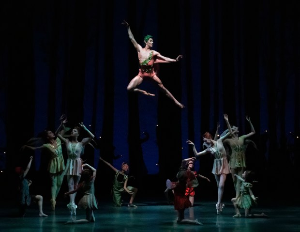 Roman Mejia in "A Midsummer Night's Dream", New York City Ballet, Thursday, May 30, 2019, 7:30 p.m. David H. Koch Theater, Lincoln Center. (Credit Photo: Erin Baiano)