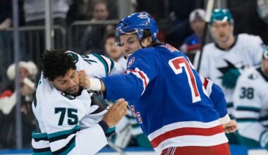 New York Rangers F Matt Rempe to be placed on IR after second procedure on injured thumb