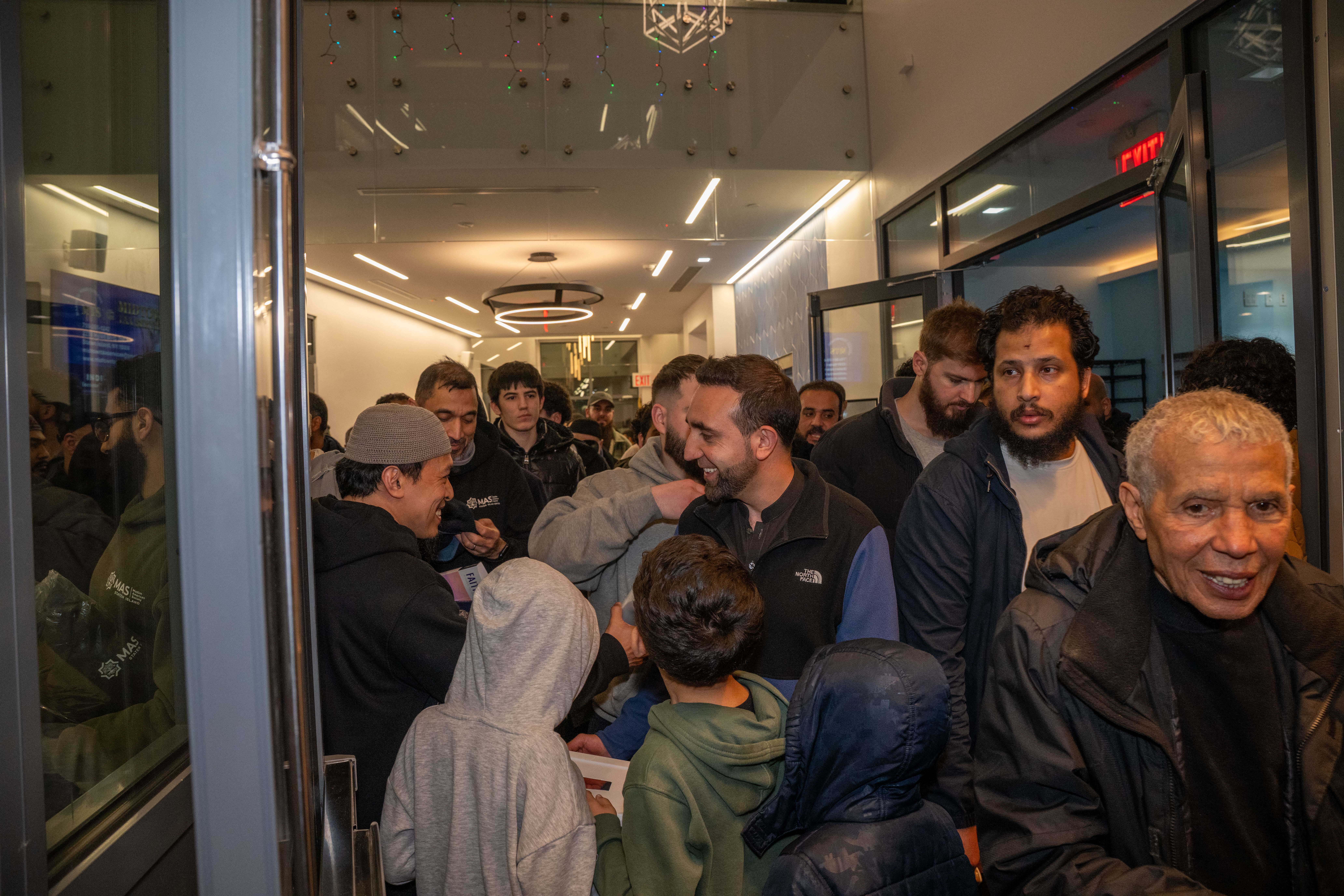 Members of the Muslim American Society of Staten Island gathered to celebrate Ramadan in their newly expanded community center in Dongan Hills on Tuesday, February 17, 2026. (Owen Reiter for the Advance/SILive.com)