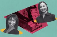 Rendering of 116 Beach 36th Street, Urban Investment Group at Goldman Sachs Alternatives chair Asahi Pompey and L+M Development Partners managing director Sara Levenson