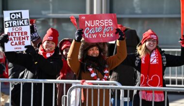 Nurse Strike’s Focus Moves to Manhattan’s Richest Hospital Complex as Contracts Settle Elsewhere