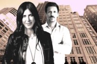 Douglas Elliman’s Lauren Muss and Serhant’s Peter Zaitzeff with 1045 Madison Avenue