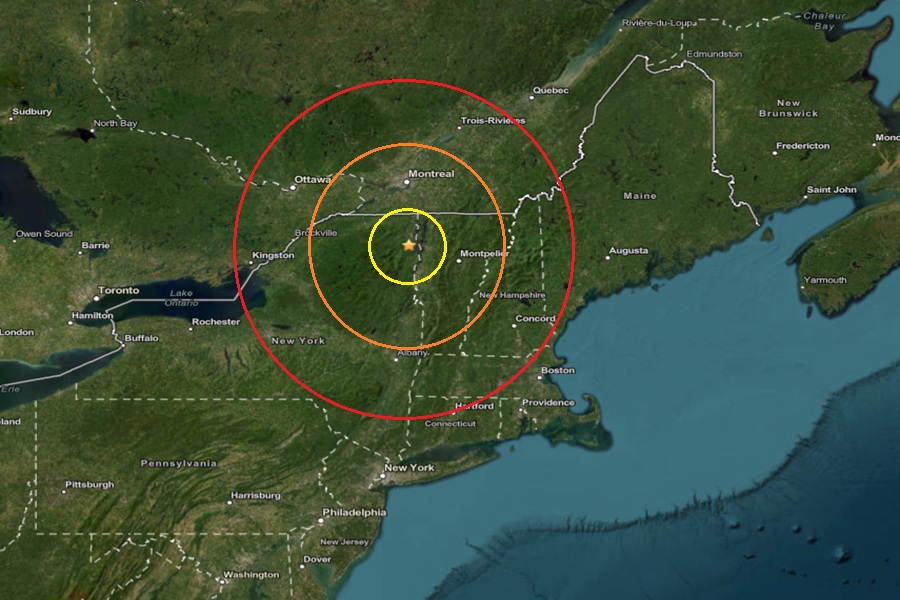 The epicenter of tonight