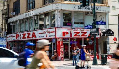 A pizzeria in New York City